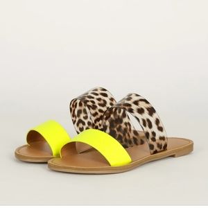 Qupid Athena Slip on Sandals
